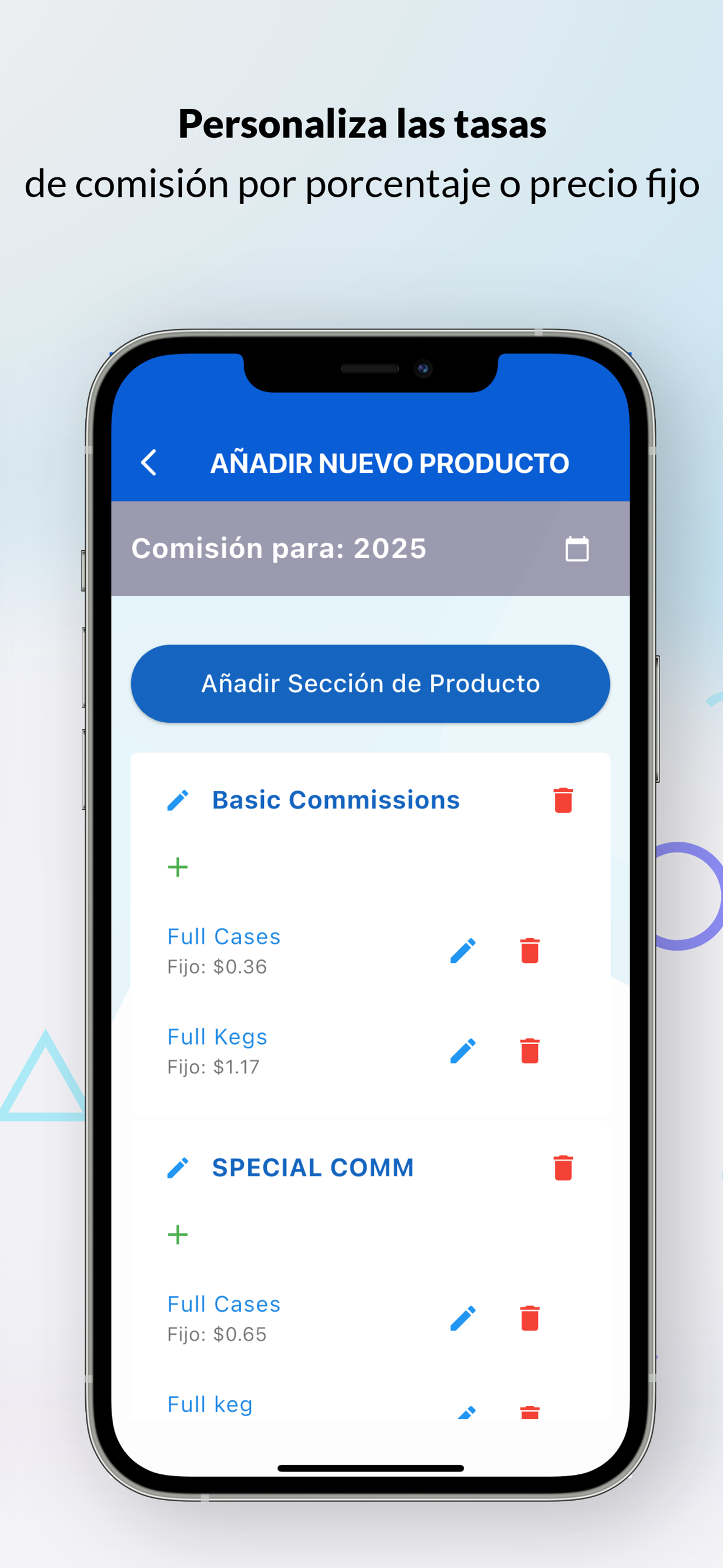 Consulta tus comisiones por semana, mes o año
